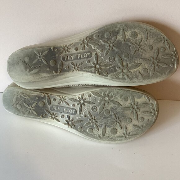 Fly Flot Women's Anatomic Anti-Shock Mules Clogs Shoes Leather Made in Italy - Picture 11 of 14